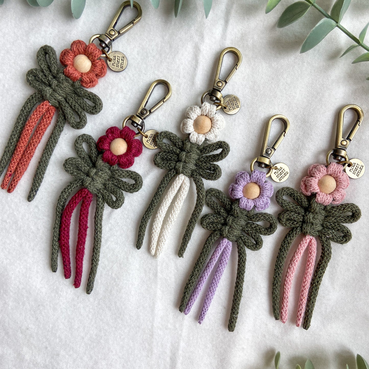 "Poppy" Schlüsselanhänger | Taschenanhänger