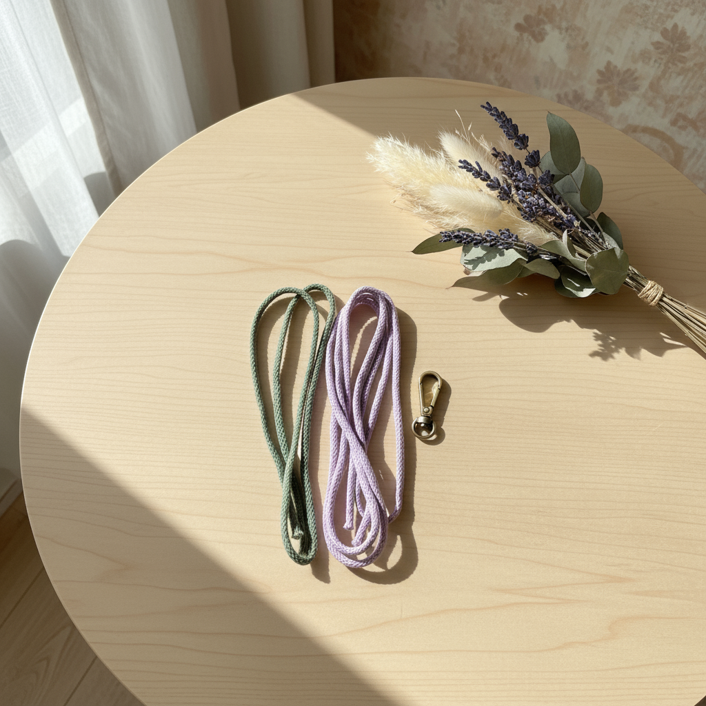 DIY Kit | Makramee "Wildblume" Schlüsselanhänger