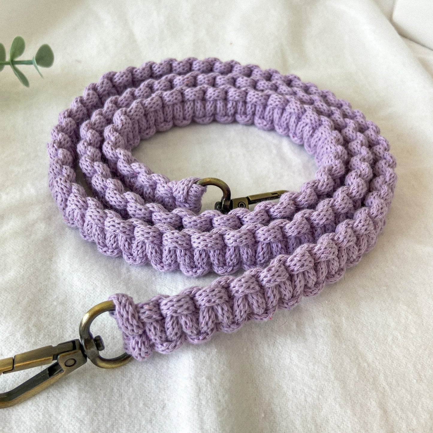 Flora Street Atelier Handmade Macrame Bag Strap "Old Vine" Macrame Crossbody Bag Strap