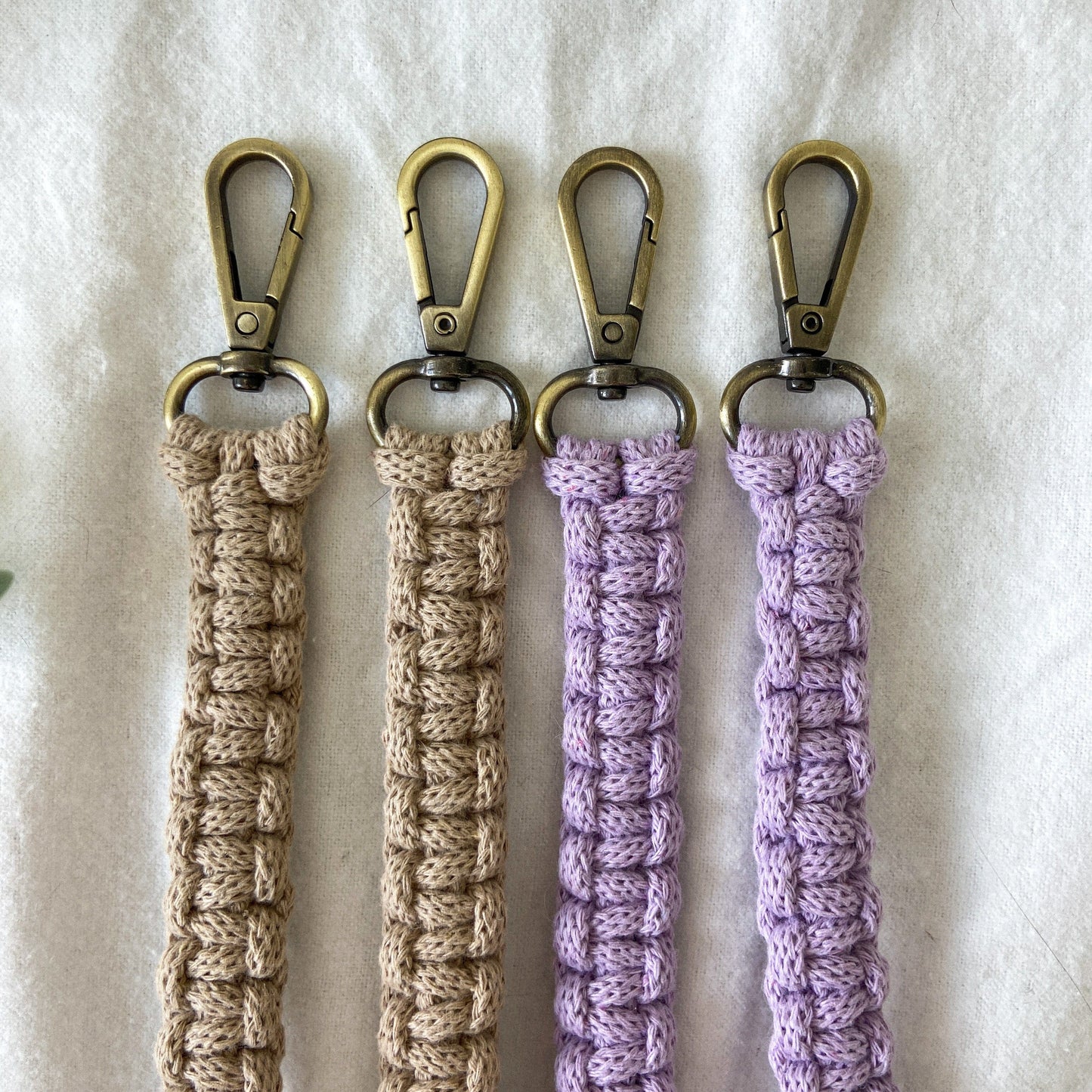 Flora Street Atelier Handmade Macrame Bag Strap "Old Vine" Macrame Crossbody Bag Strap