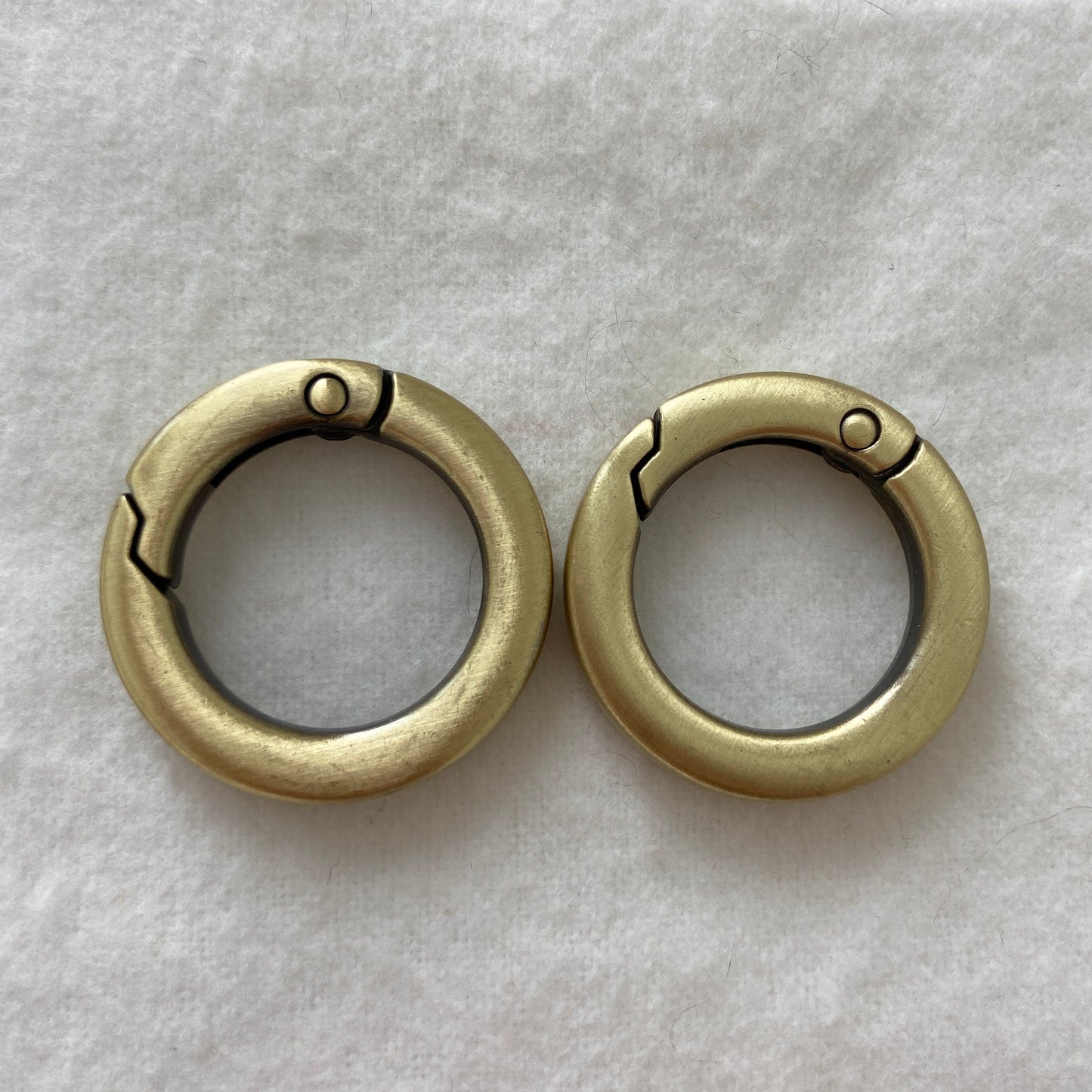 Flora Street Atelier Bag Hardware Spring O-ring 10pcs | Round Spring Clasp | Bag Strap Hardware