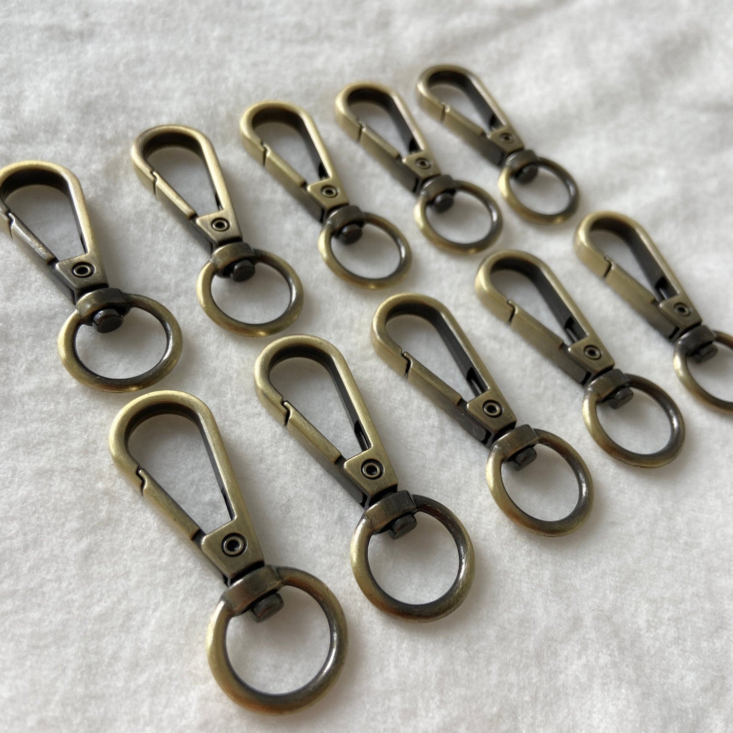 Flora Street Atelier Bag Hardware Swivel Snap Hook 13mm (10 pcs) | Bag, Keychain Hardware