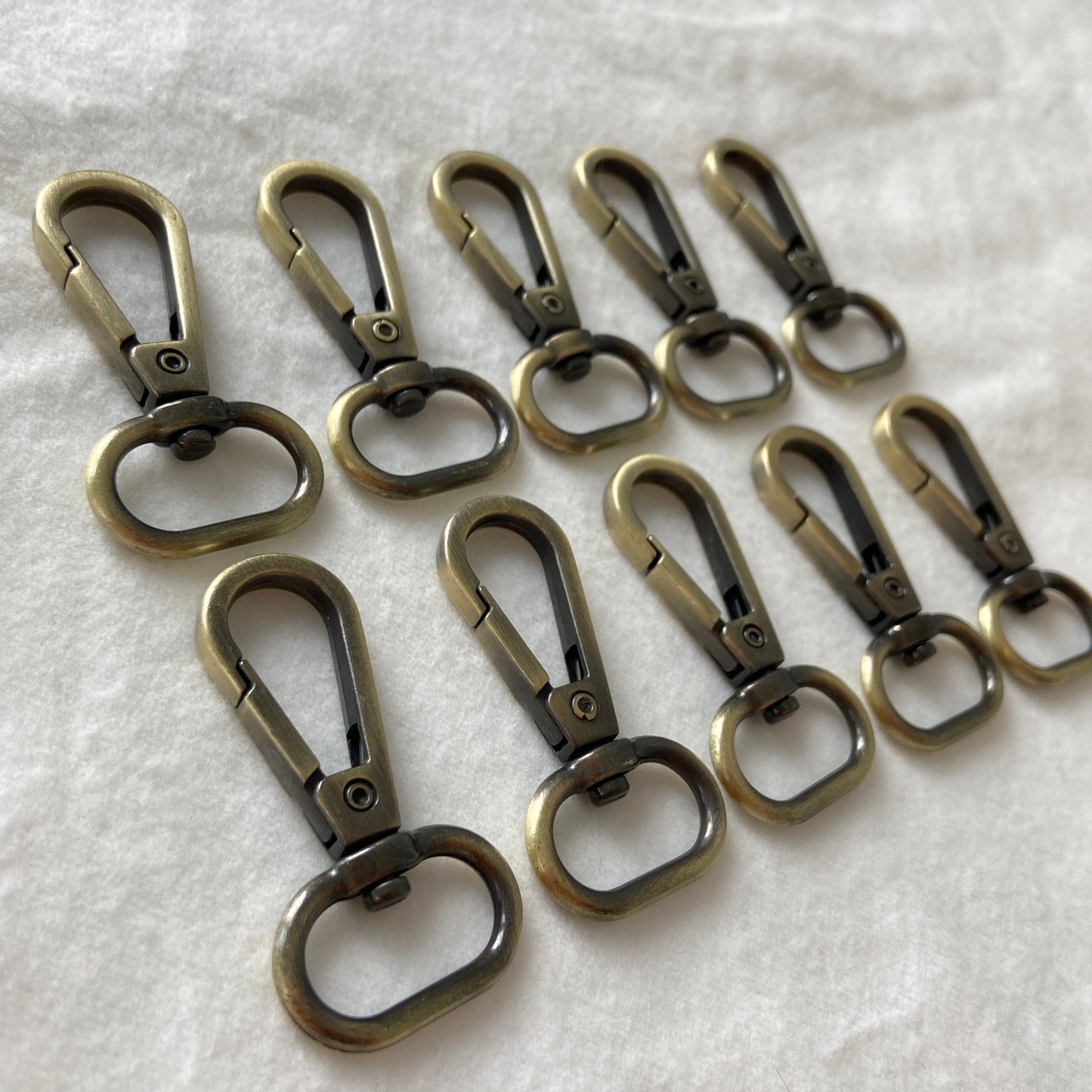 Flora Street Atelier Bag Hardware Swivel Snap Hook 20mm (10 pcs) | Bag Strap Hardware