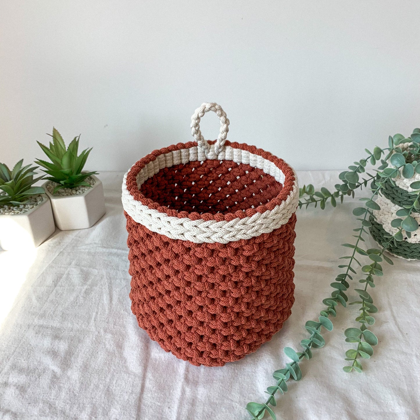 DIY Kit | Macrame "Nestle" Basket